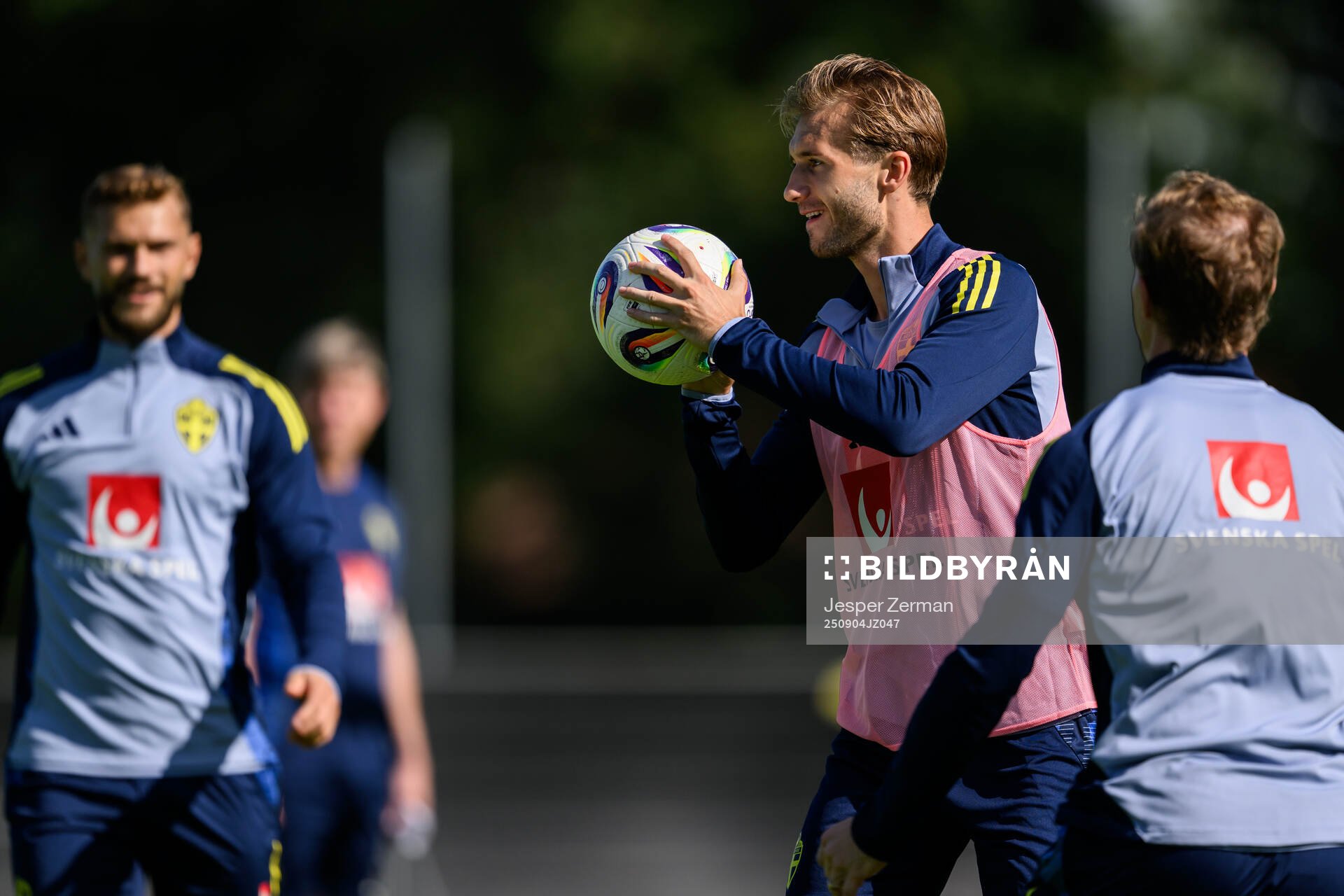 Benjamin Nygren of the Swedish men's football national team