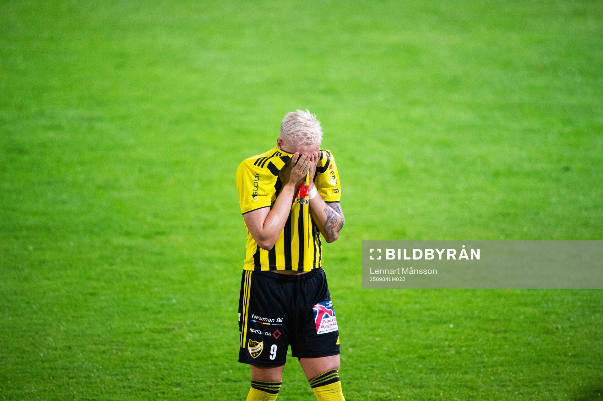IFK Hässleholms skyttekung Alexander Sjöström deppar