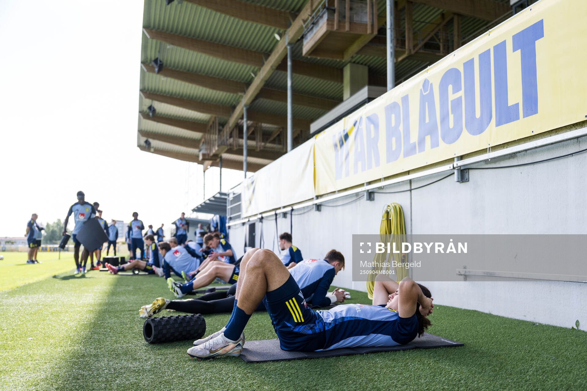 Amin Boudri of the Swedish under-21 national football team
