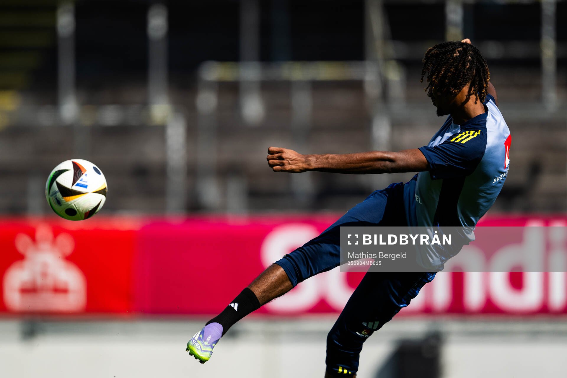 Jonah Kusi-Asare of the Swedish under-21 national football