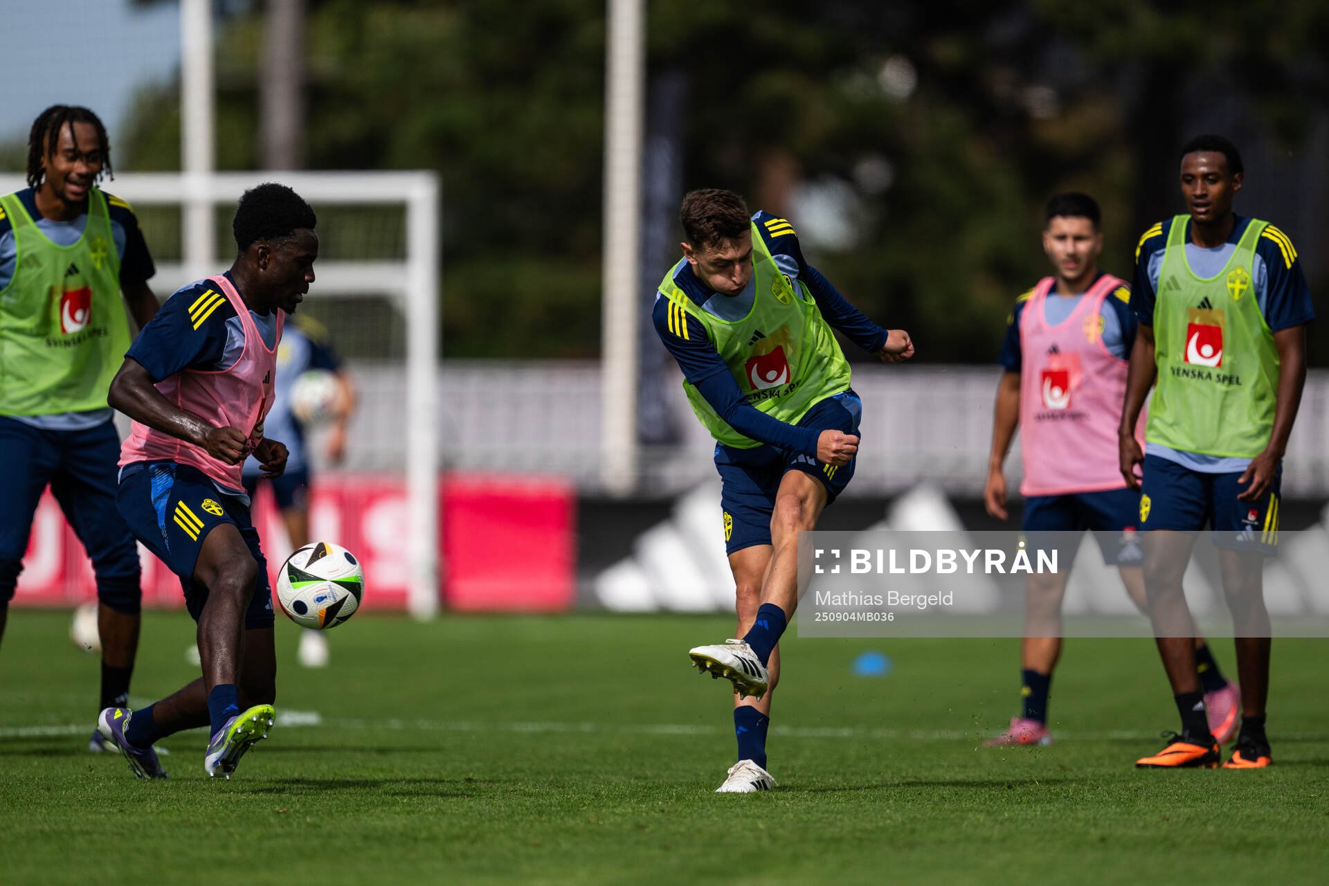Jonas Rouhi of the Swedish under-21 national football team