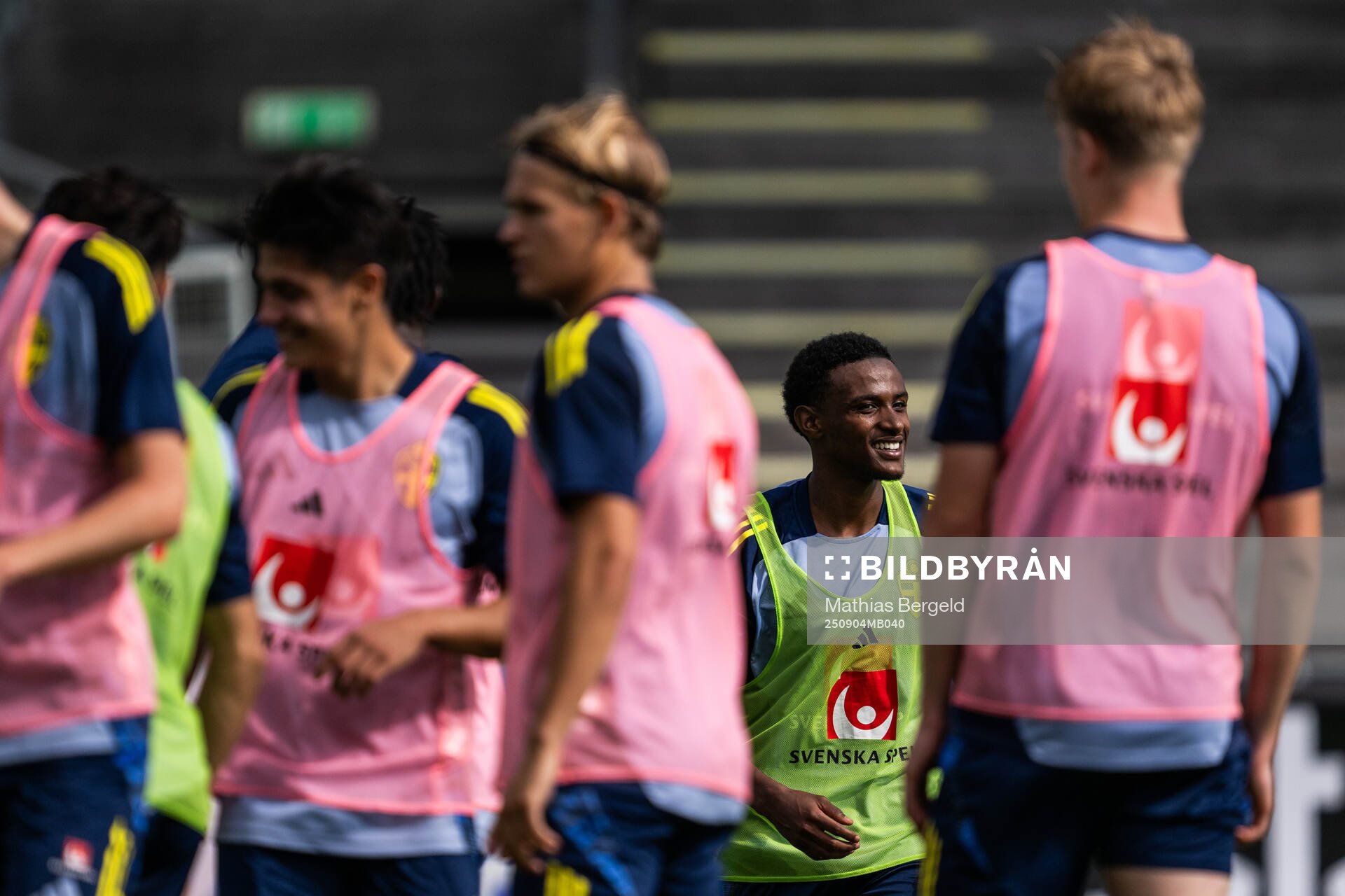 Amar Ahmed Fatah of the Swedish under-21 national football
