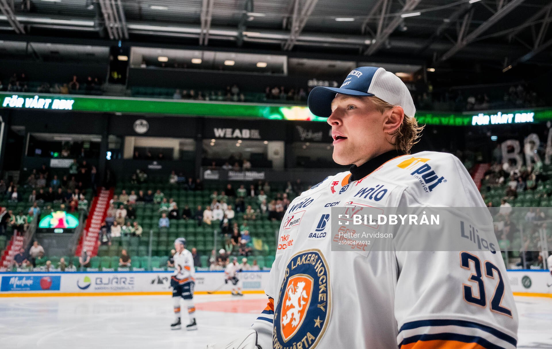 Växjös målvakt Ludvig Persson