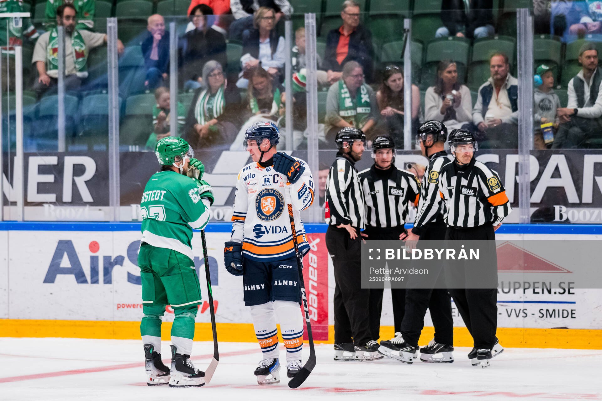 Rögles Leon Bristedt och Växjös Joel Persson