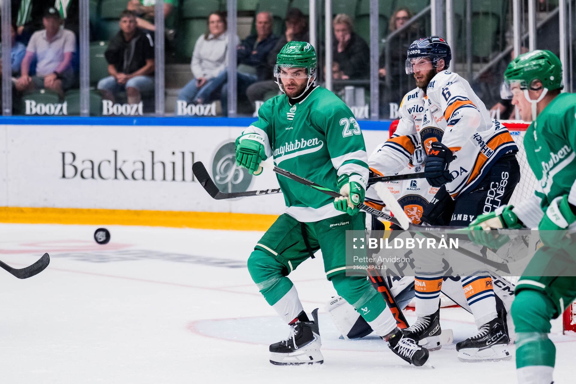 Rögles Josh Dickinson och Växjös Petter Granberg