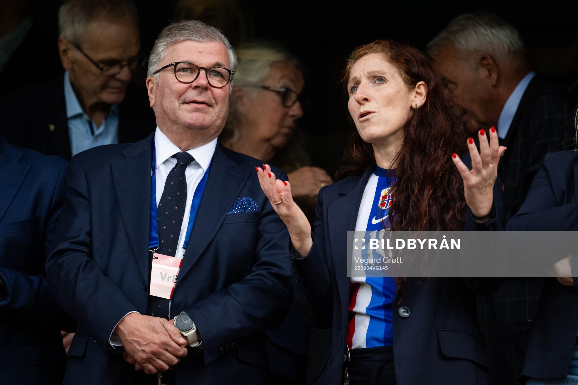 Lise Klaveness, president of the Norwegian Football