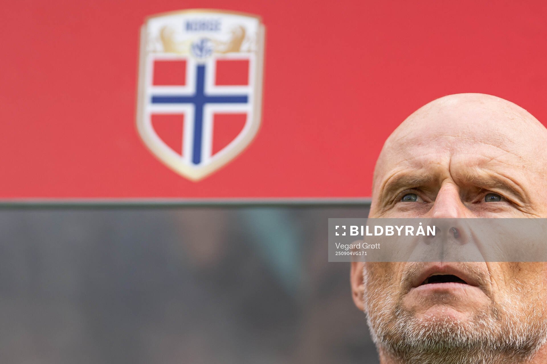 Ståle Solbakken, head coach of Norway