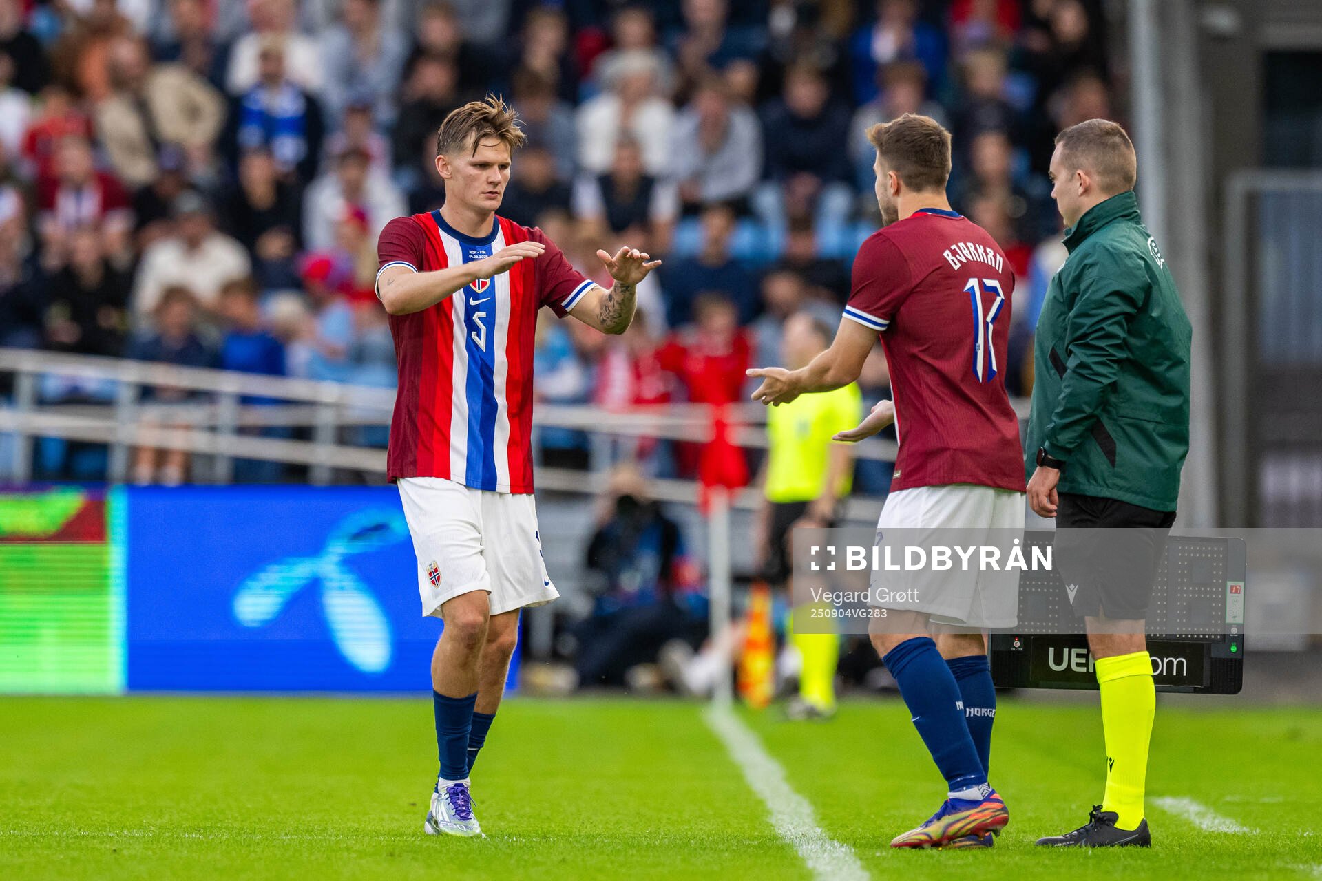 David Møller Wolfe and Fredrik André Bjørkan of Norway