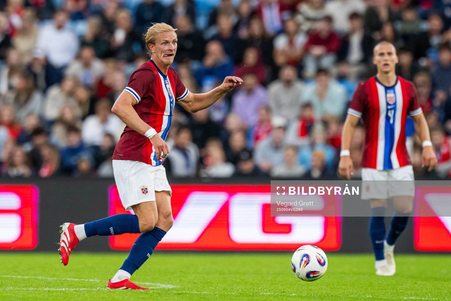 Morten Thorsby of Norway