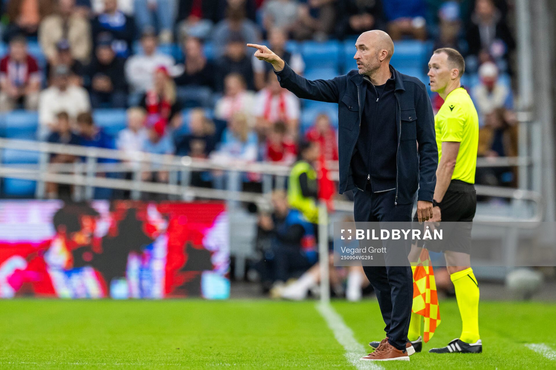 Head coach Jacob Friis of Finland