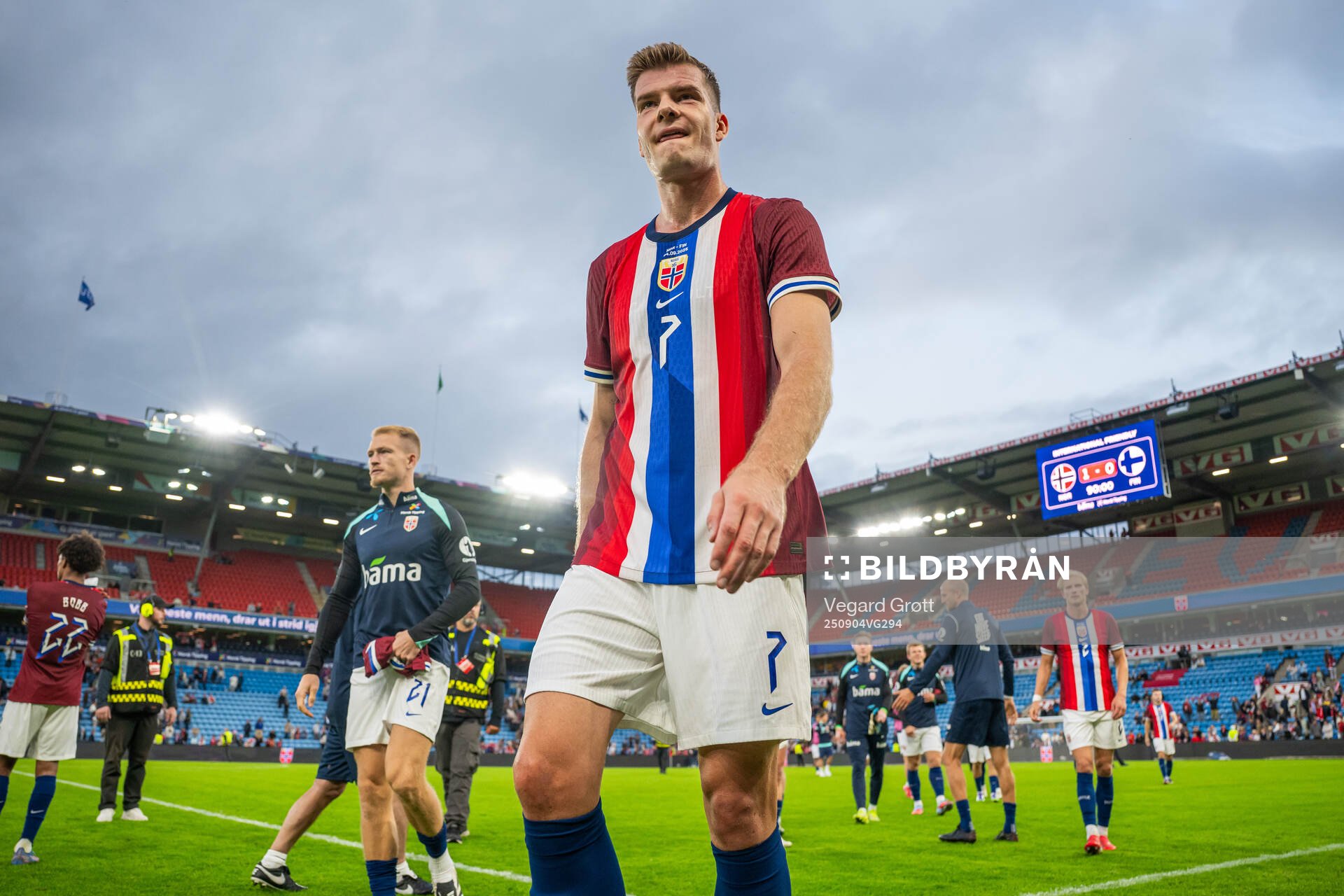 Alexander Sørloth of Norway