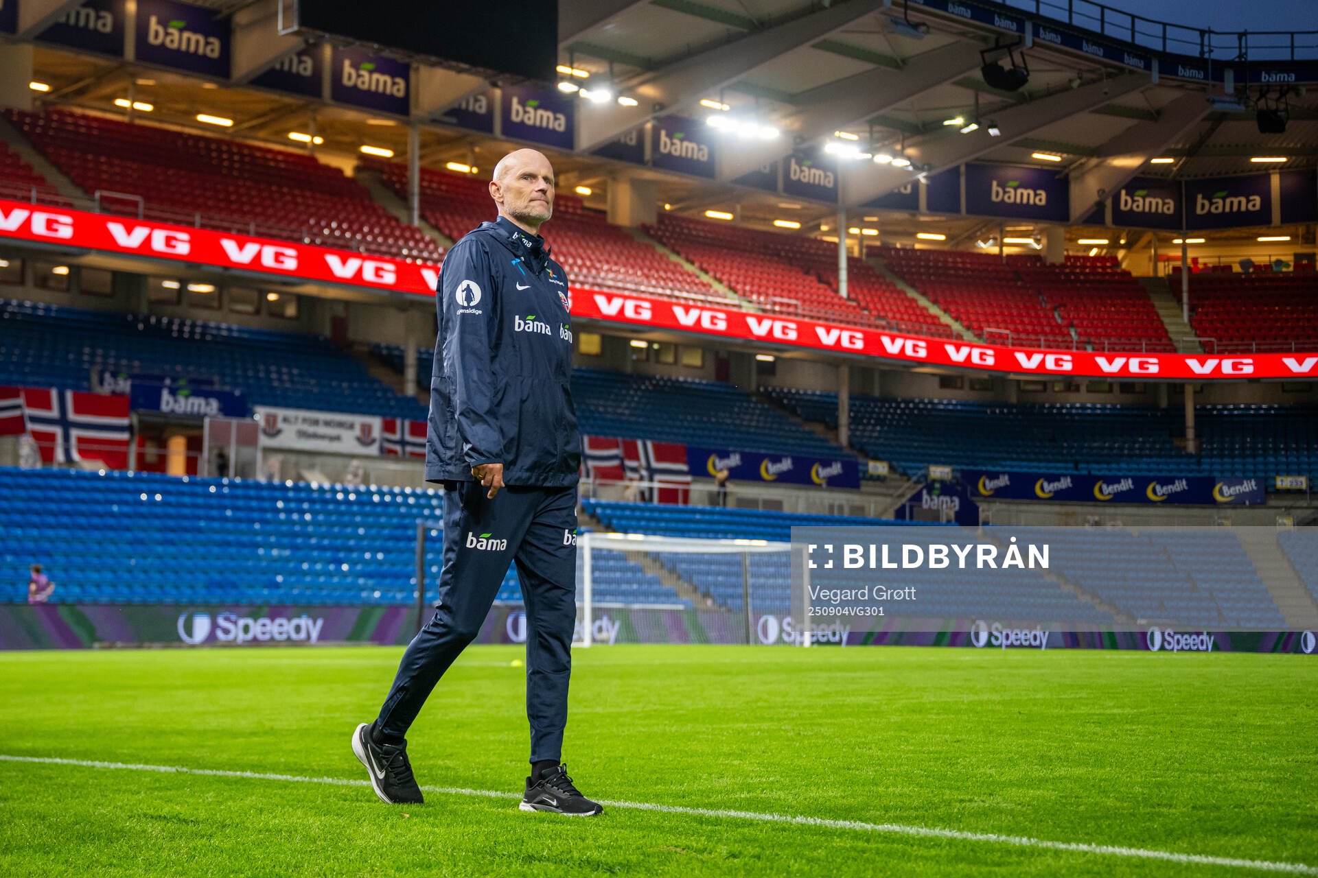 Ståle Solbakken, head coach of Norway