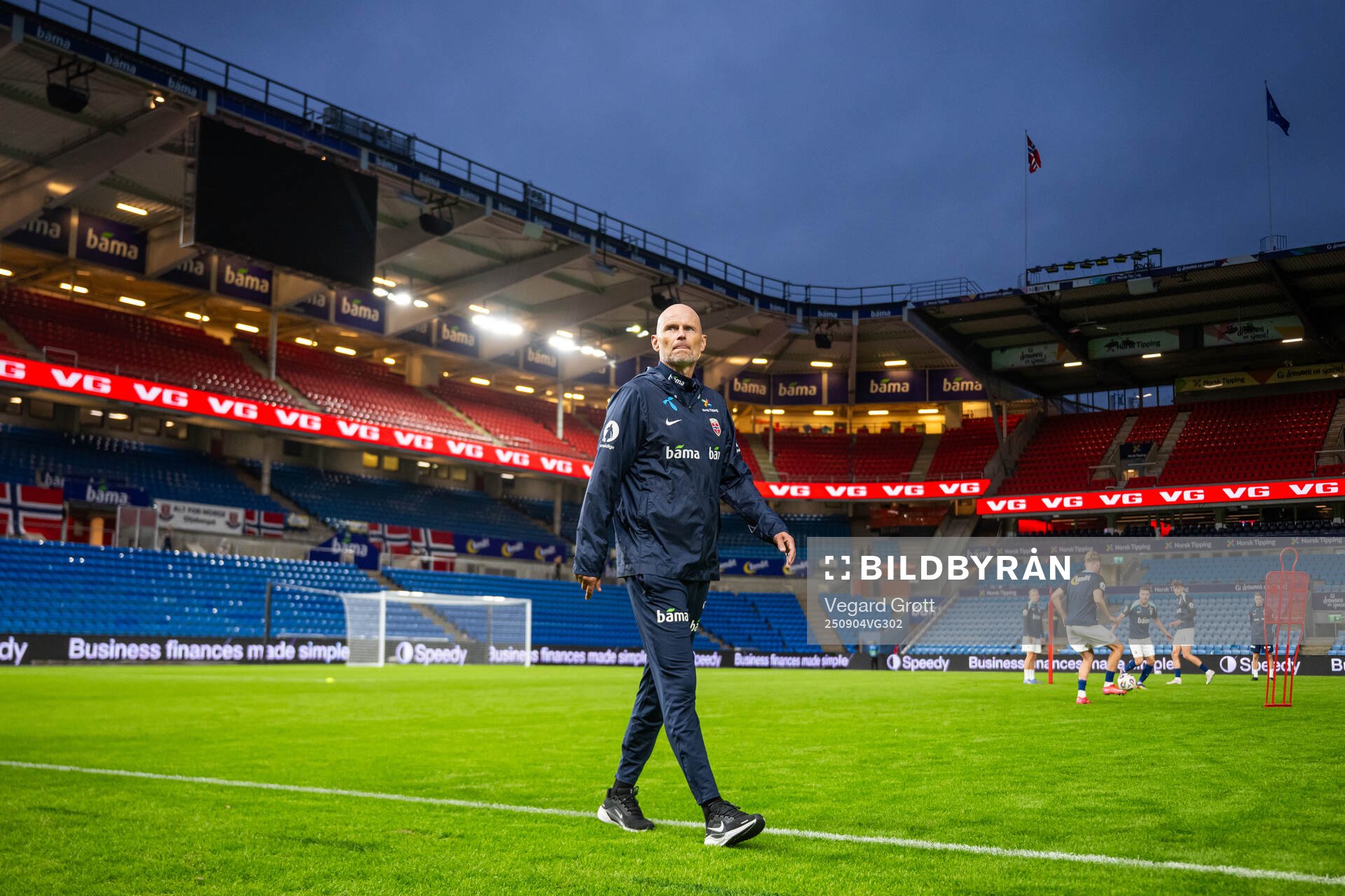 Ståle Solbakken, head coach of Norway