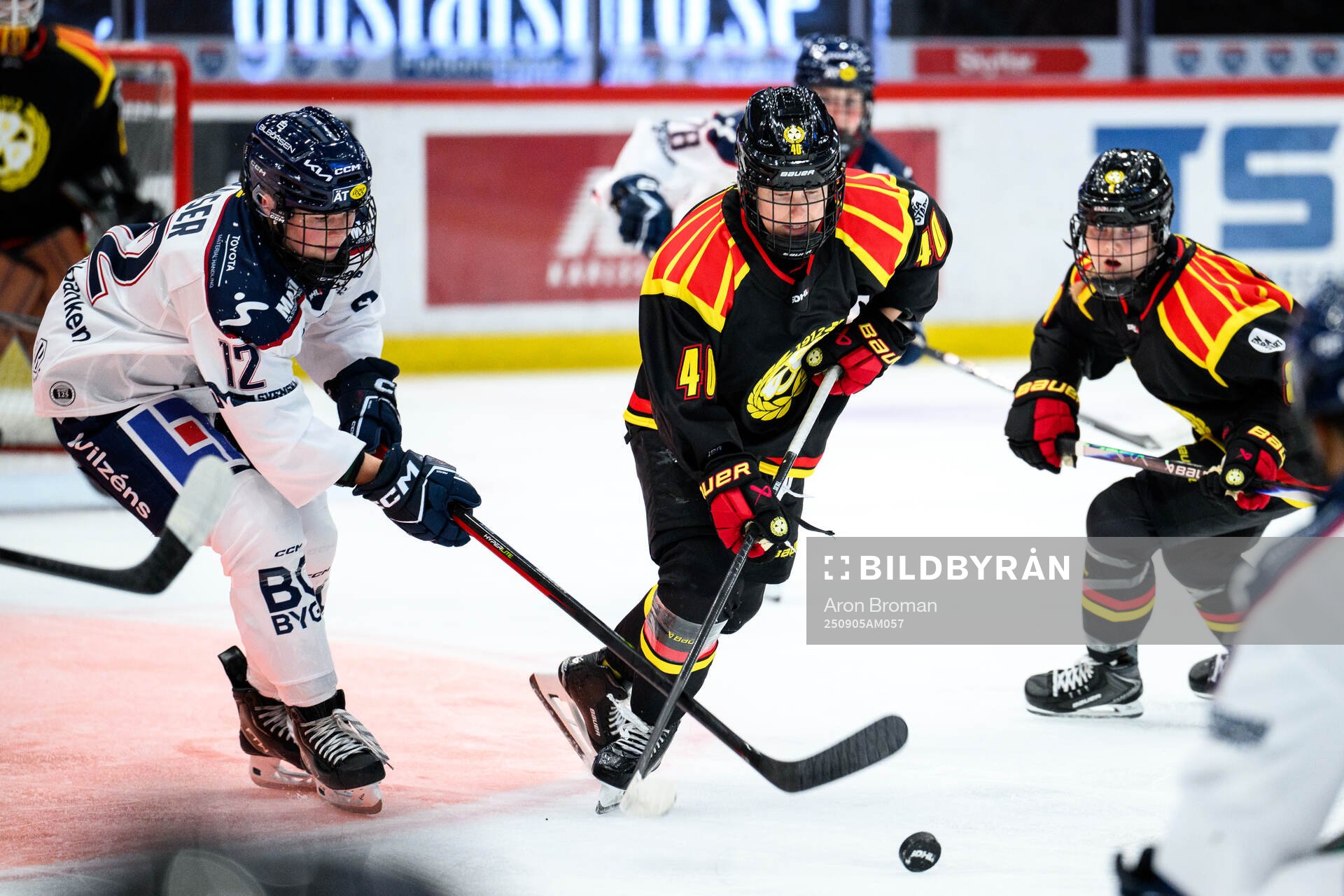 Linköpings Ellie Kaiser och Brynäs Noora Tulus