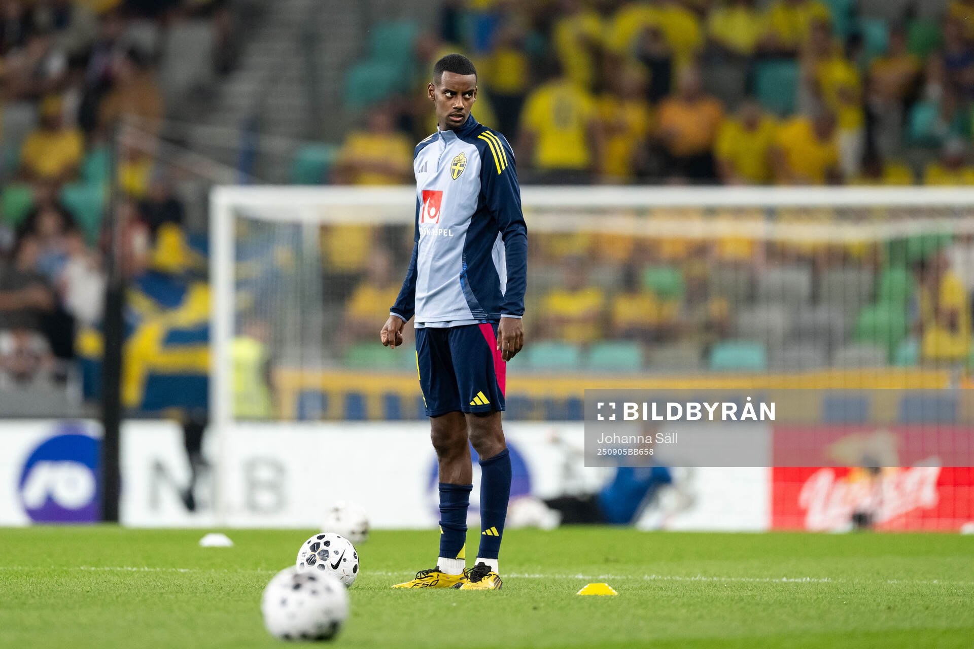 Alexander Isak of Sweden