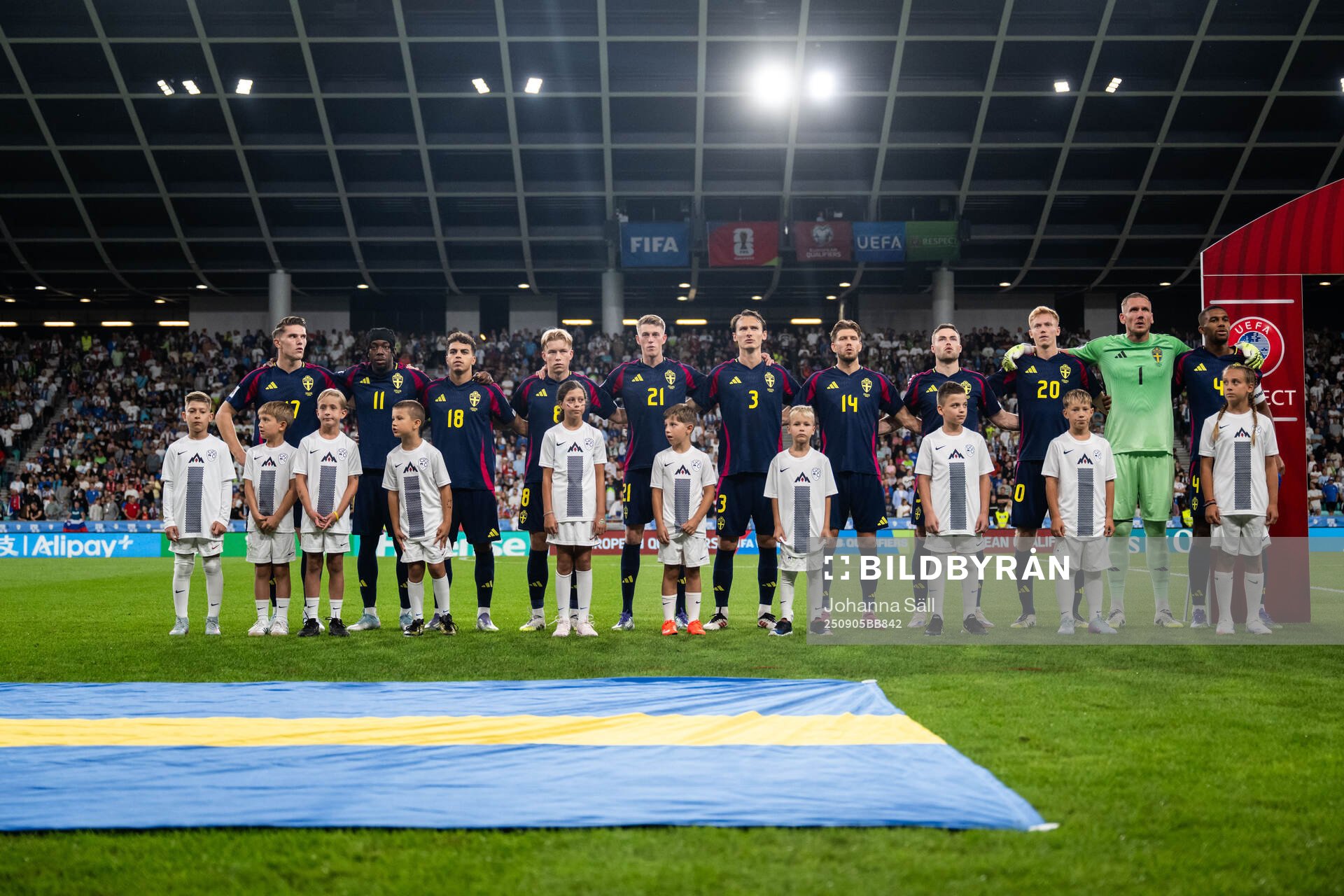 Viktor Gyökeres, Anthony Elanga, Yasin Ayari, Daniel