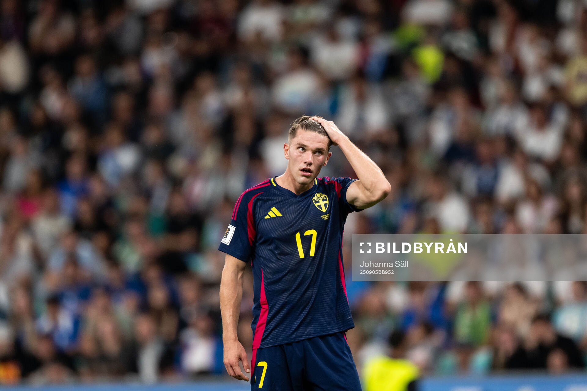Viktor Gyökeres of Sweden