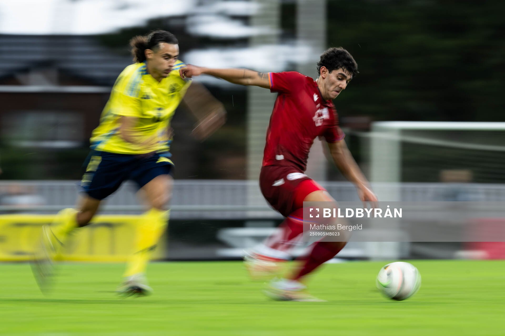 Amin Boudri of Sweden and Hamlet Sargsyan of Armenia