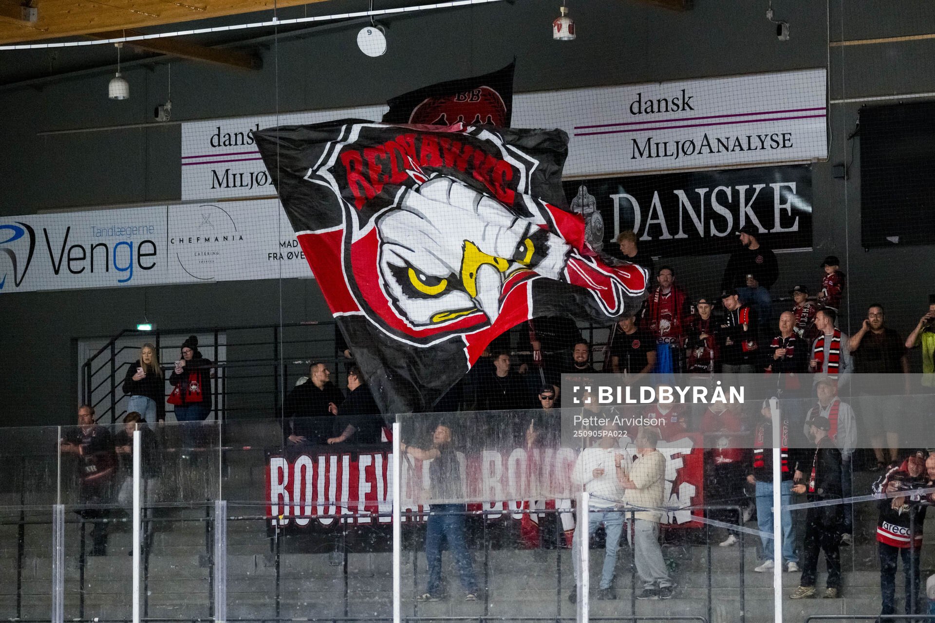 Malmö Redhawks supportrar