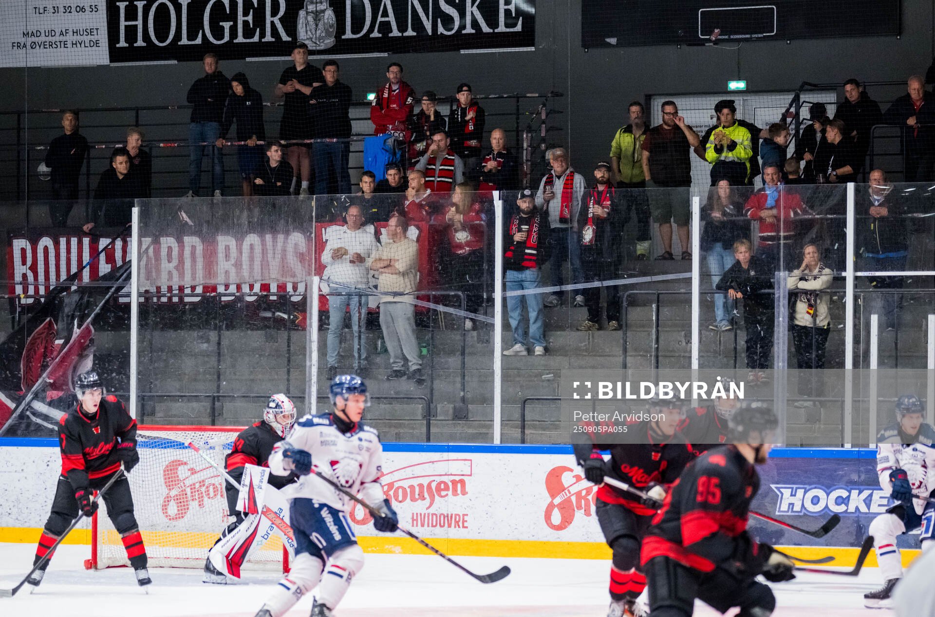 Malmö Redhawks supportrar