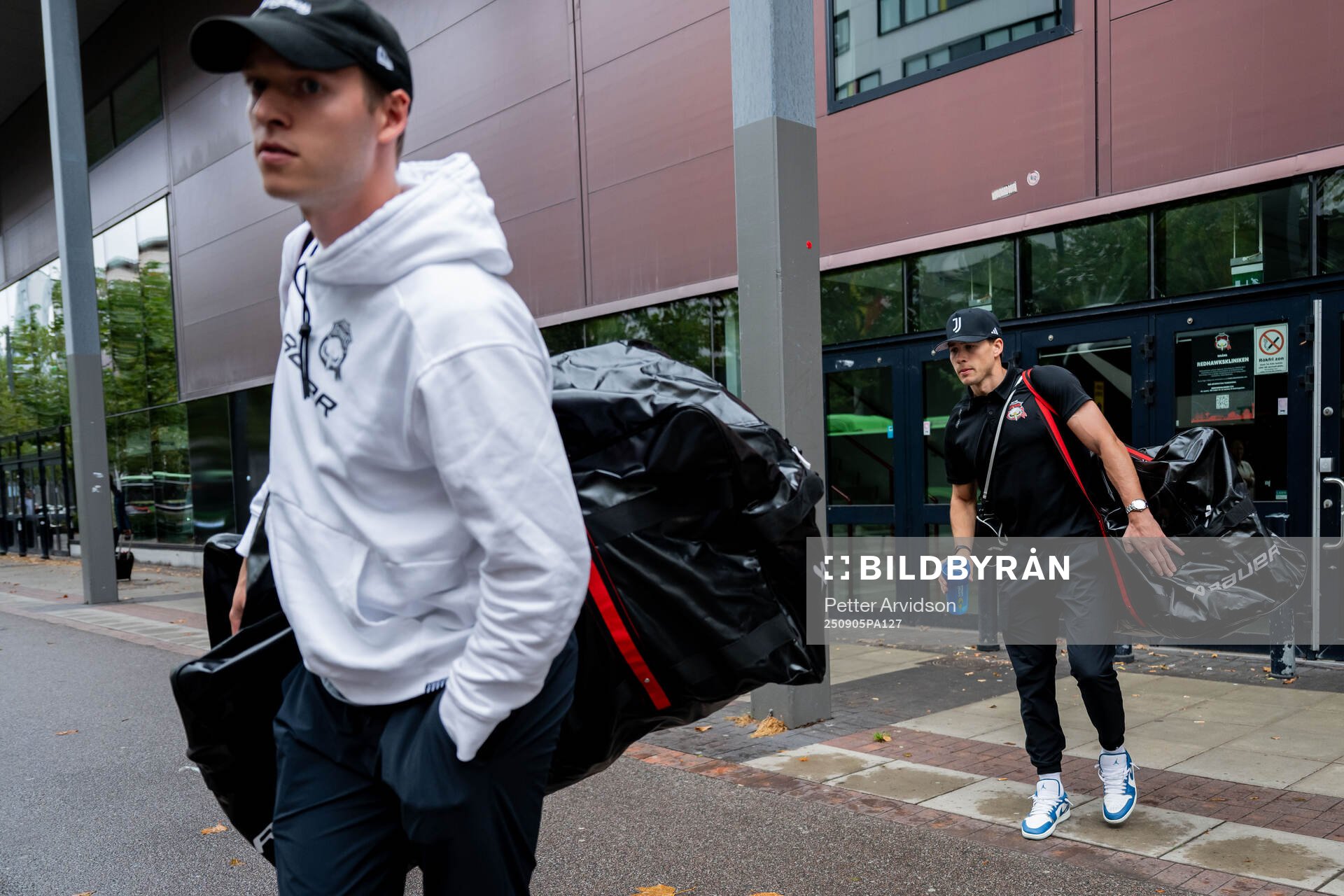 Malmö Redhawks Maximilian Eisenmenger och Joseph Berger