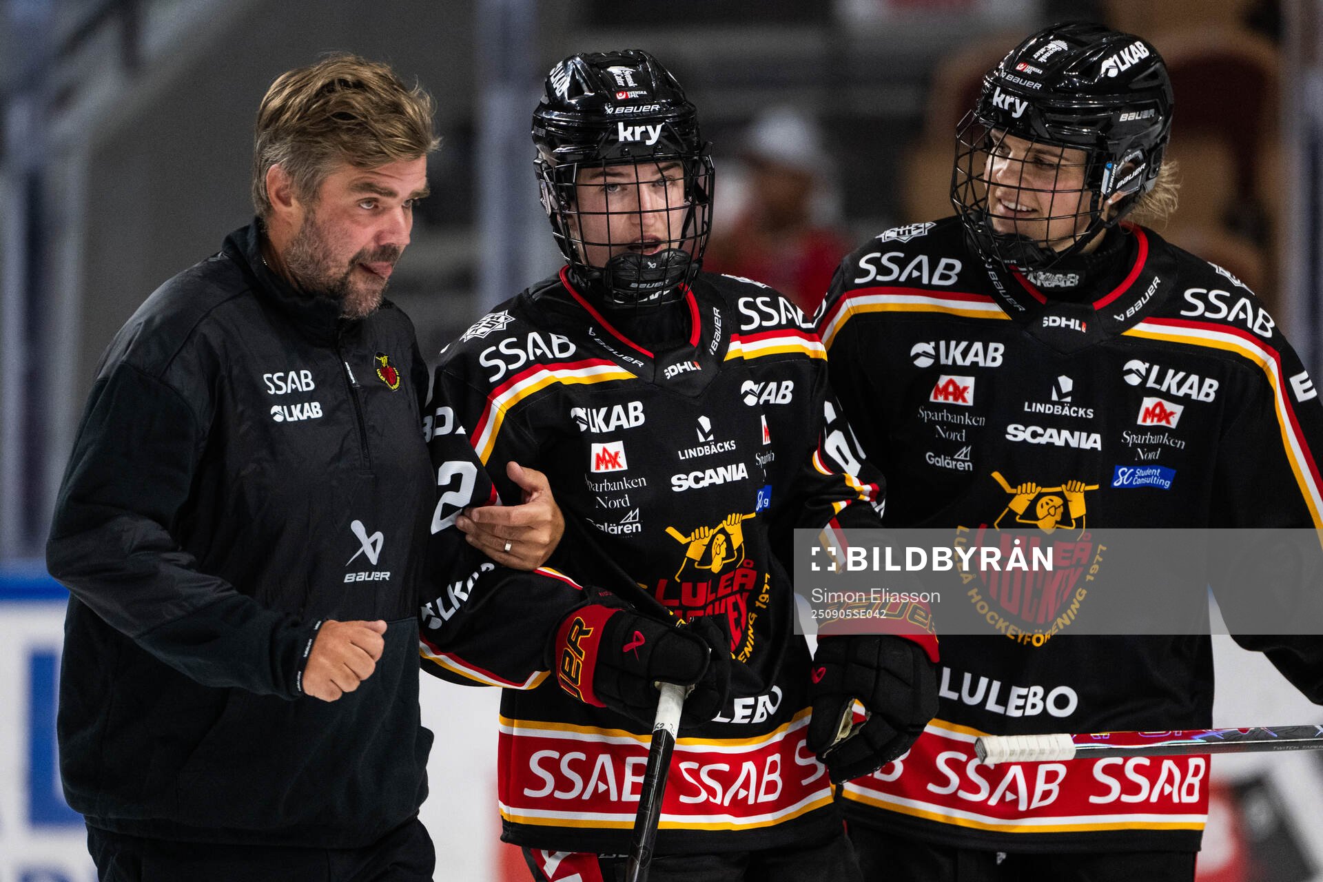 Luleås Sarah Bujold har ont