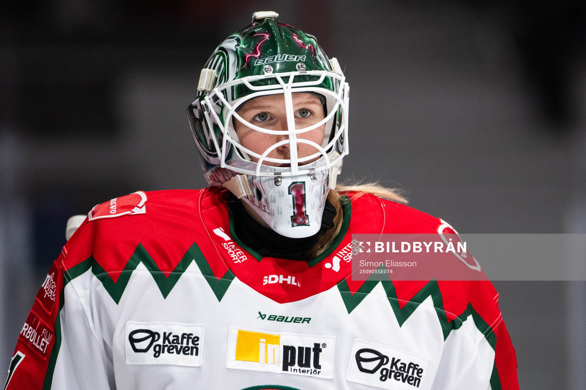 Frölundas målvakt Maja Helge