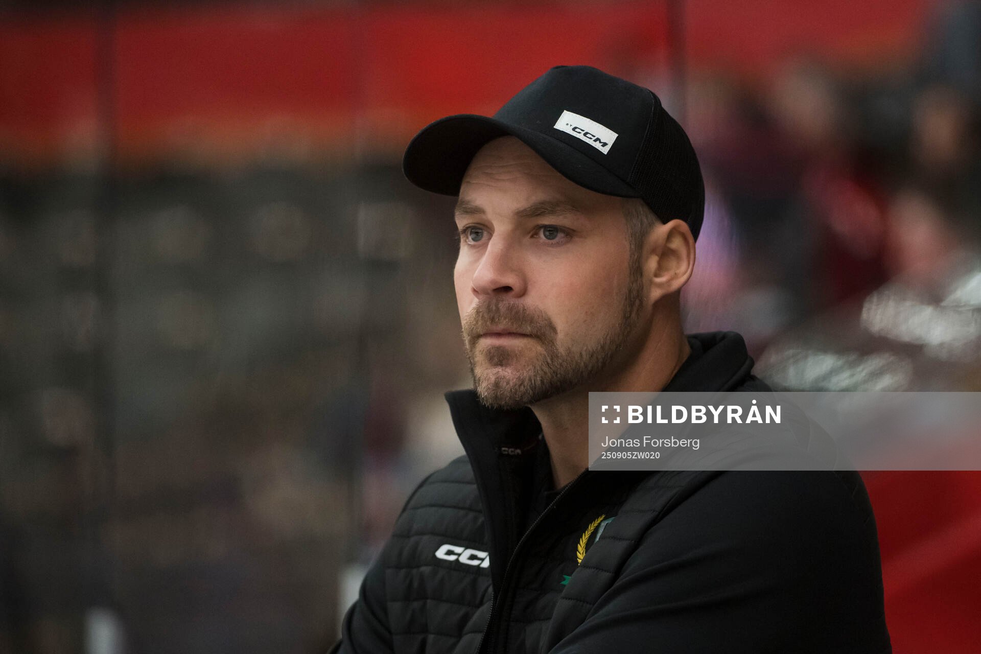 Färjestads tränare Johan Fransson
