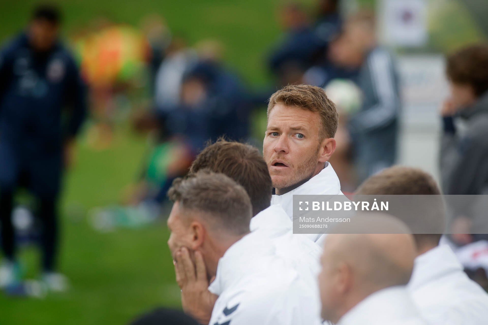 Headcoach Morten Mölkjaer of Denmark