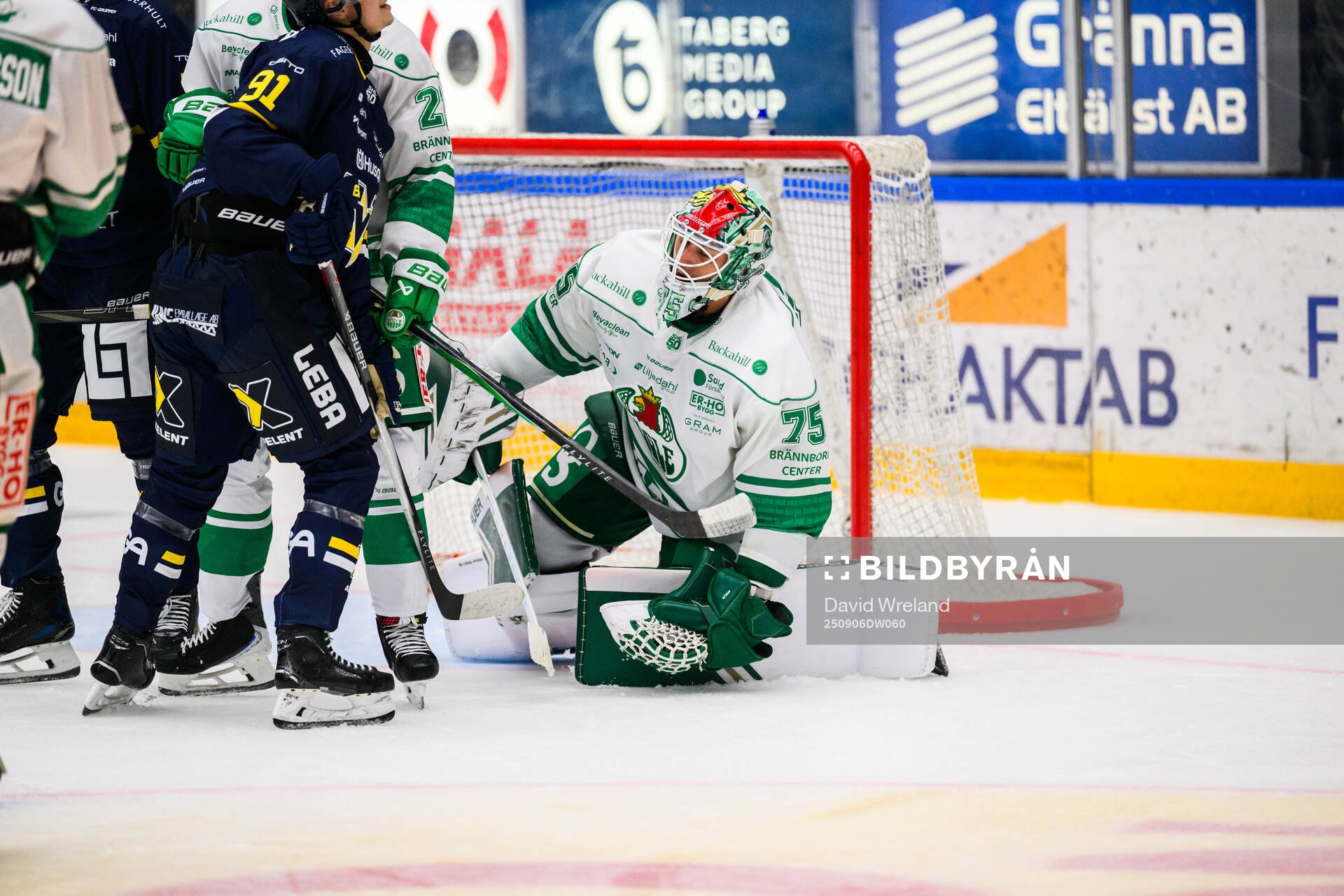 Rögles målvakt Arvid Holm