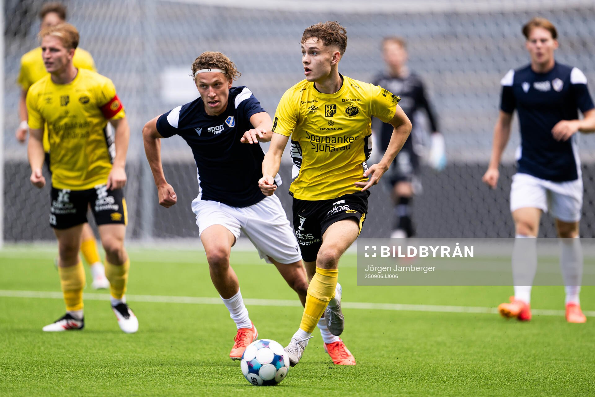 Halmstads Olle Johansson och Elfsborgs Viggo Lidberg