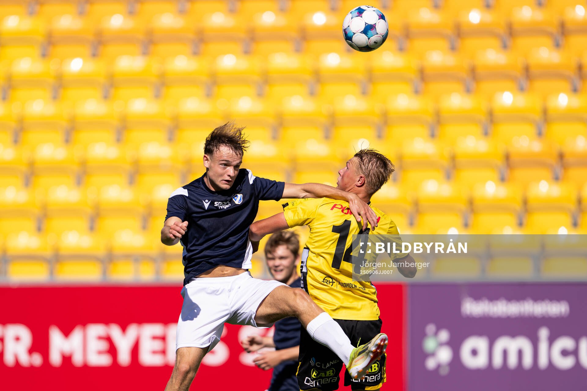 Halmstads Lennox Wyes Pejle och Elfsborgs Konrad Folkesson