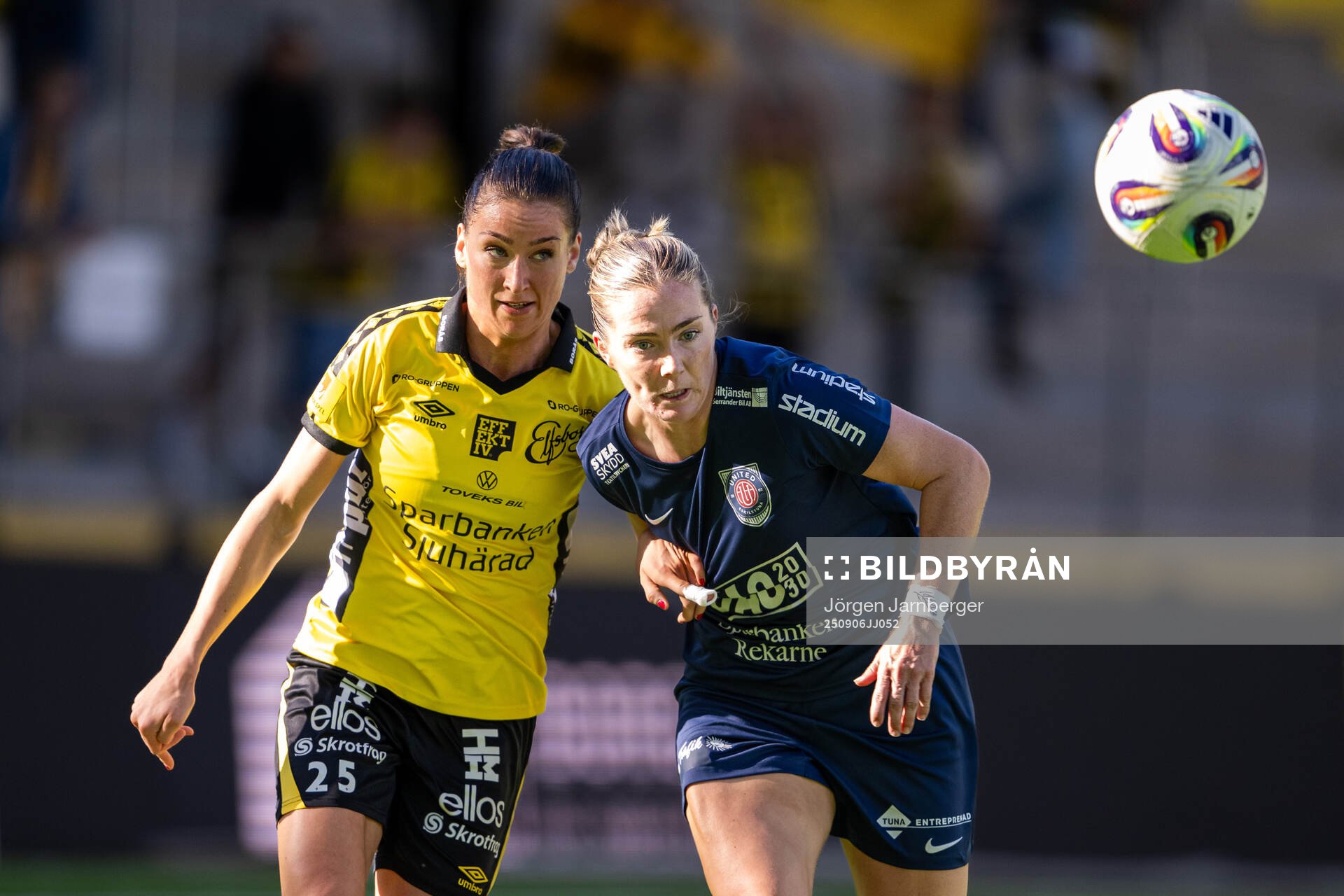Elfsborgs Izabella Bergström och Eskilstuna Uniteds