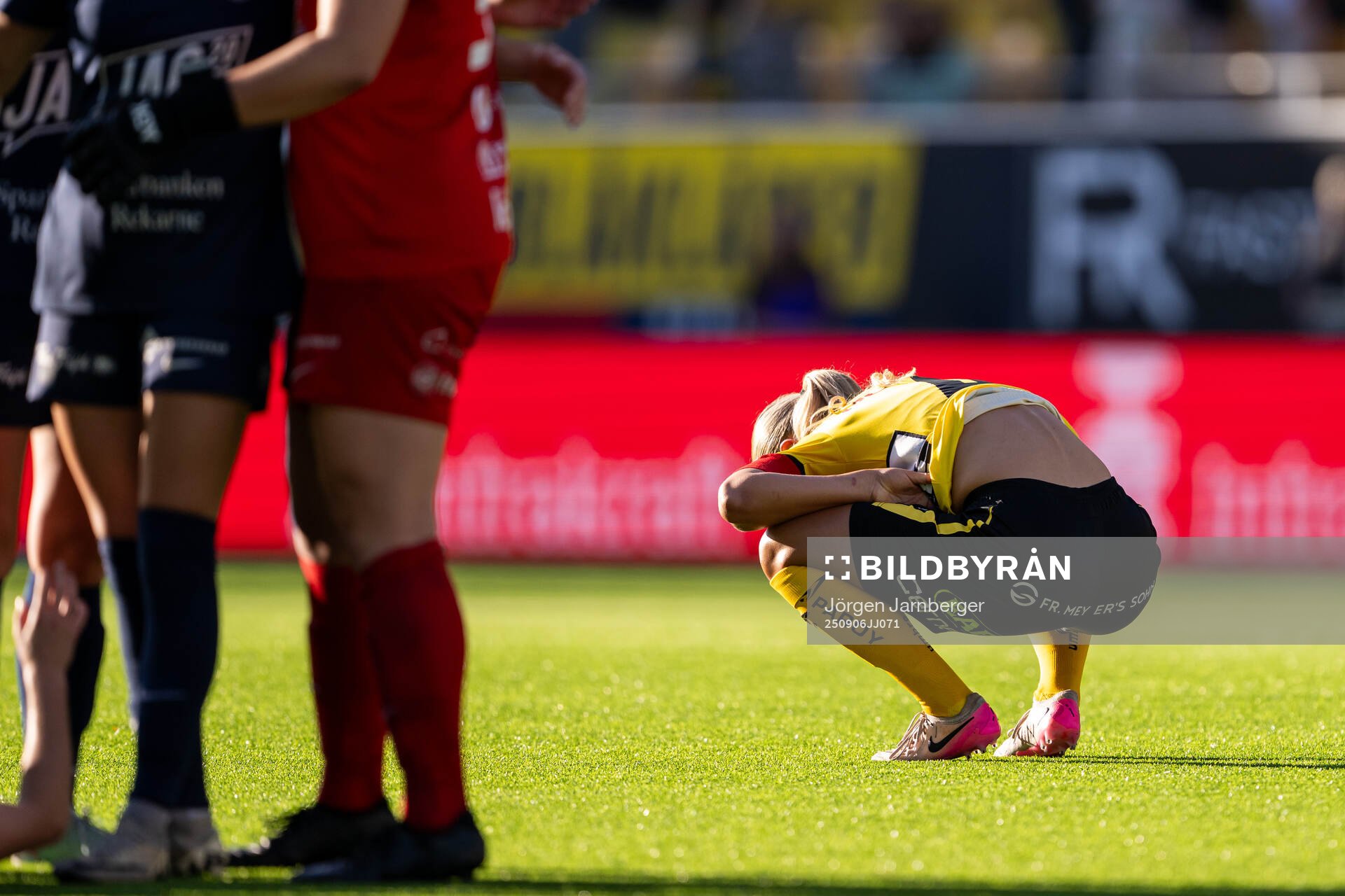 Elfsborgs spelare deppar
