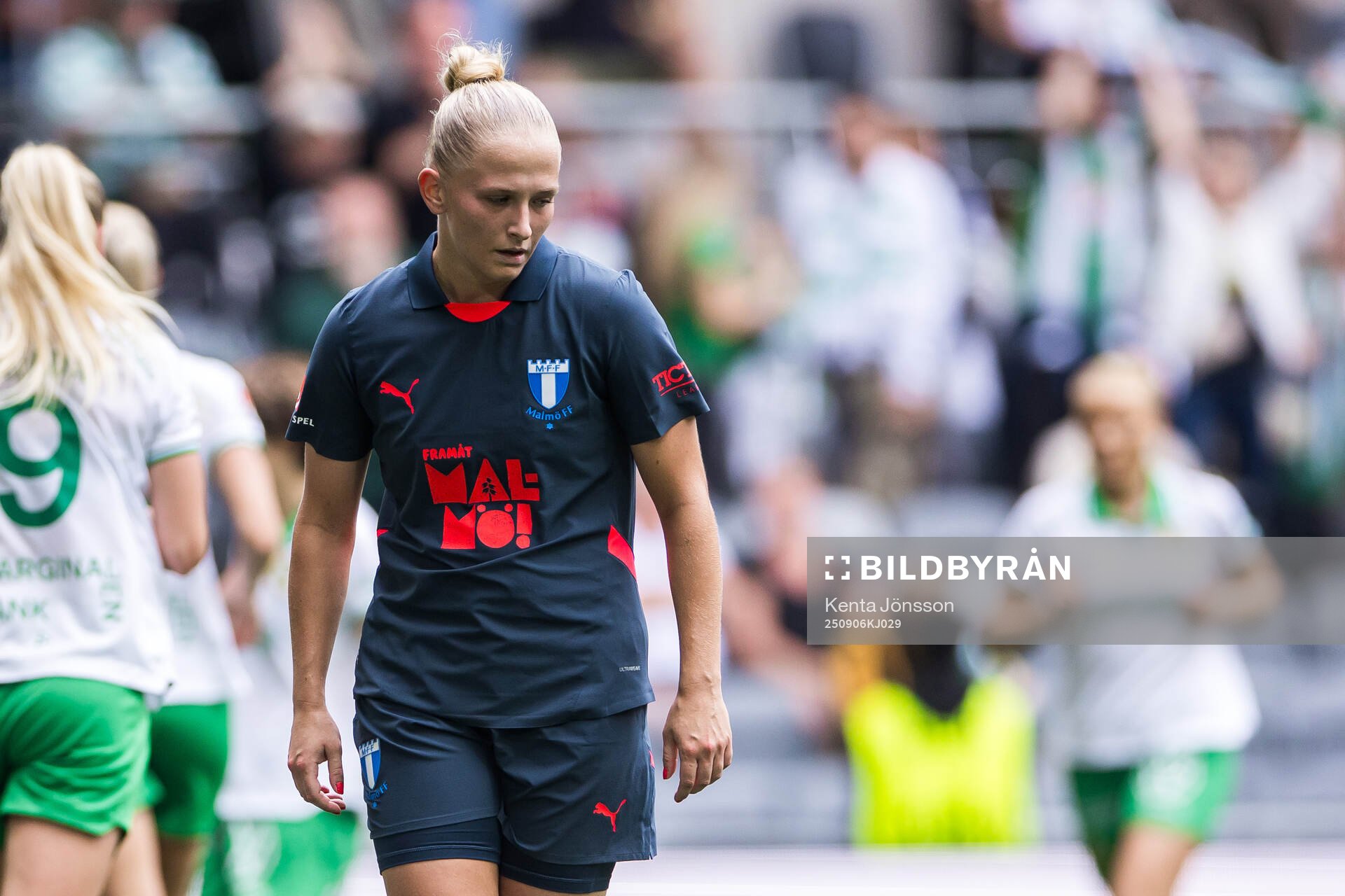 Malmö FFs Tuva Skoog deppar