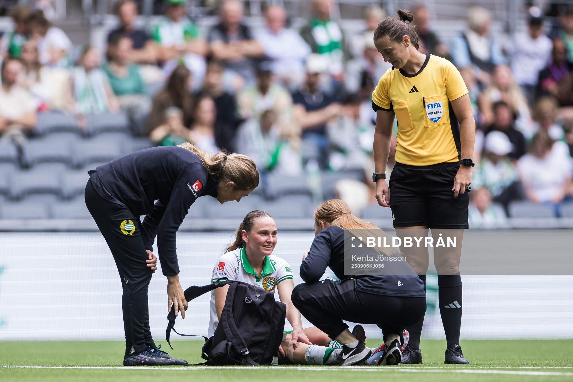 Hammarbys Vilde Hasund får vård