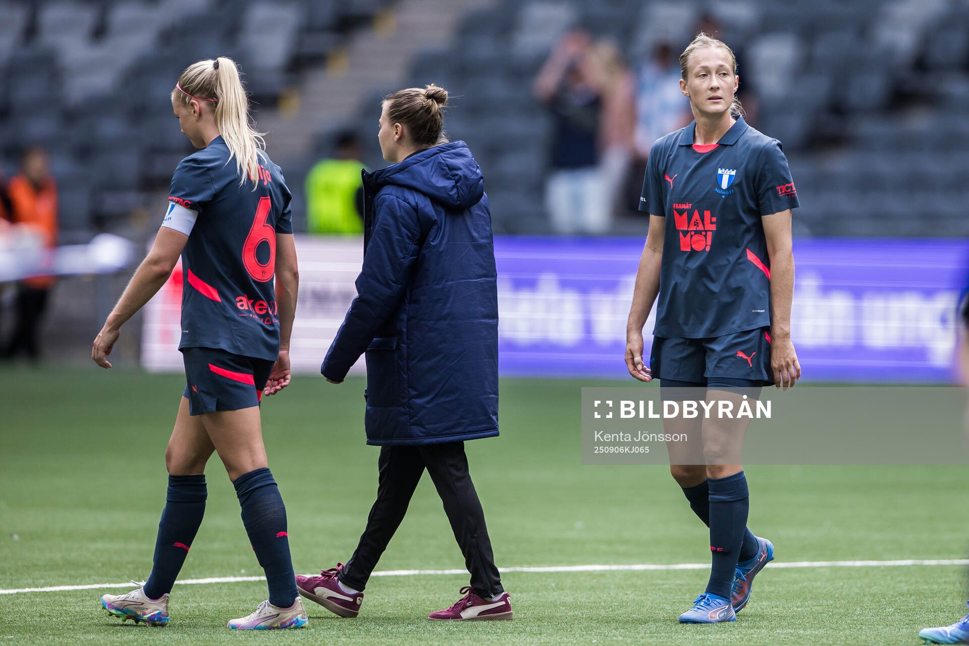 Malmö FFs Sanna Kullberg deppar