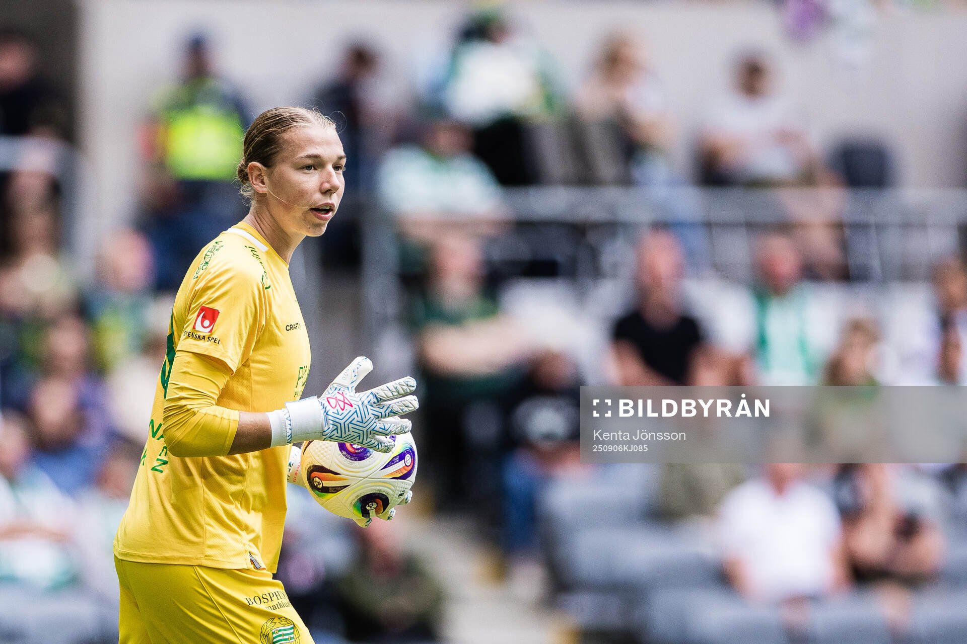 Hammarbys målvakt Melina Loeck