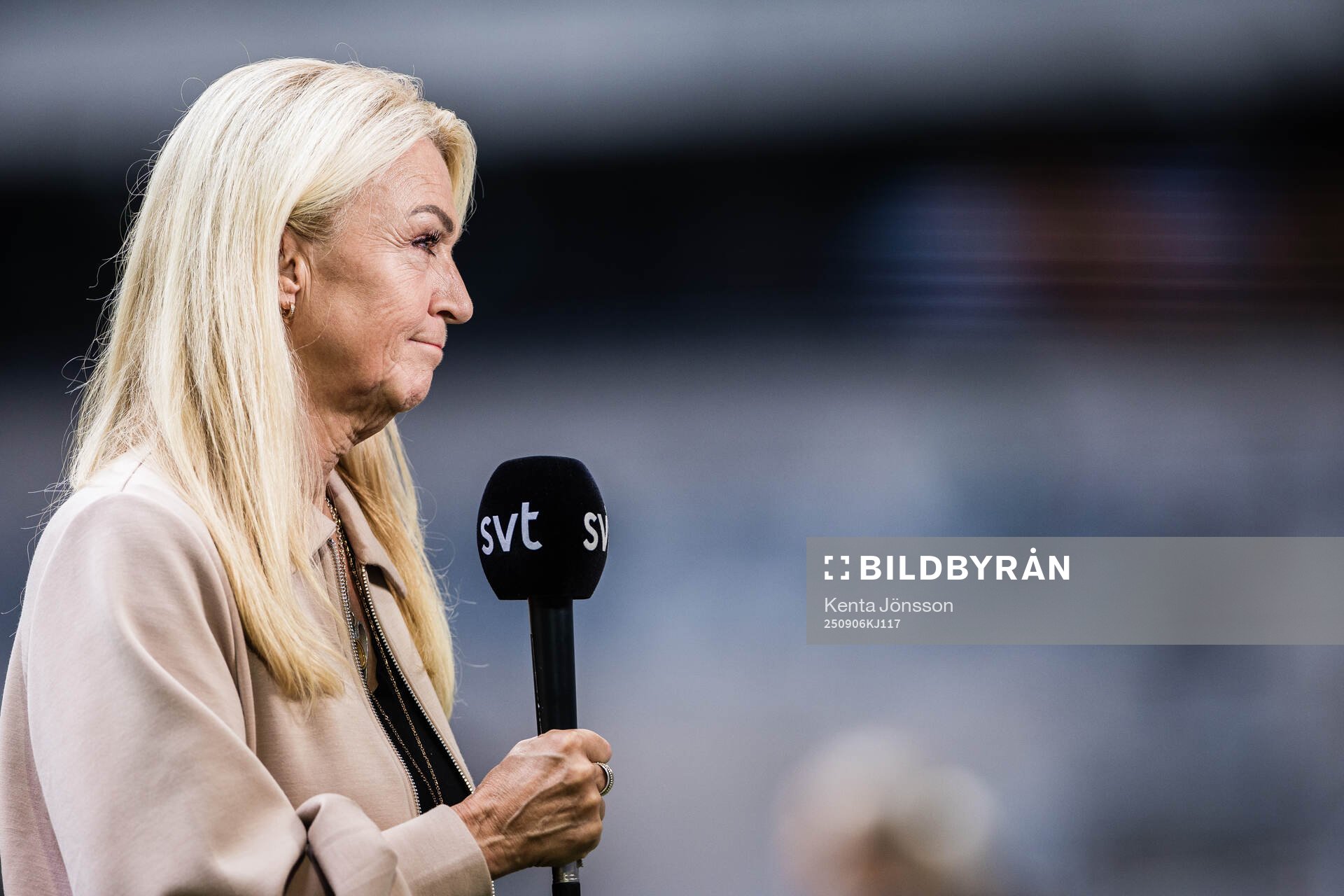 SVTs reporter Jane Björck