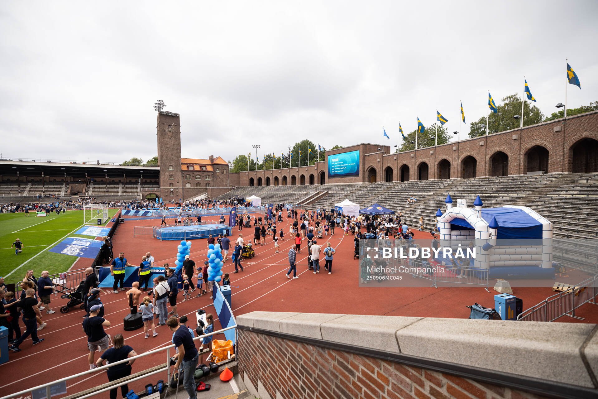 Generell vy Stockholm Stadion