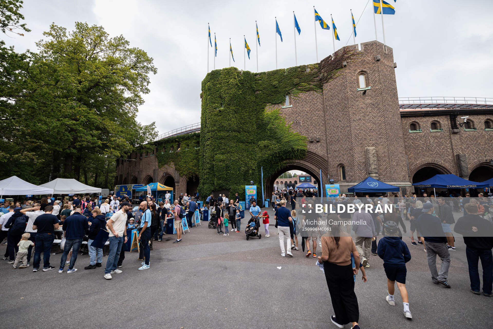 Generell vy utanför Stockholm Stadion