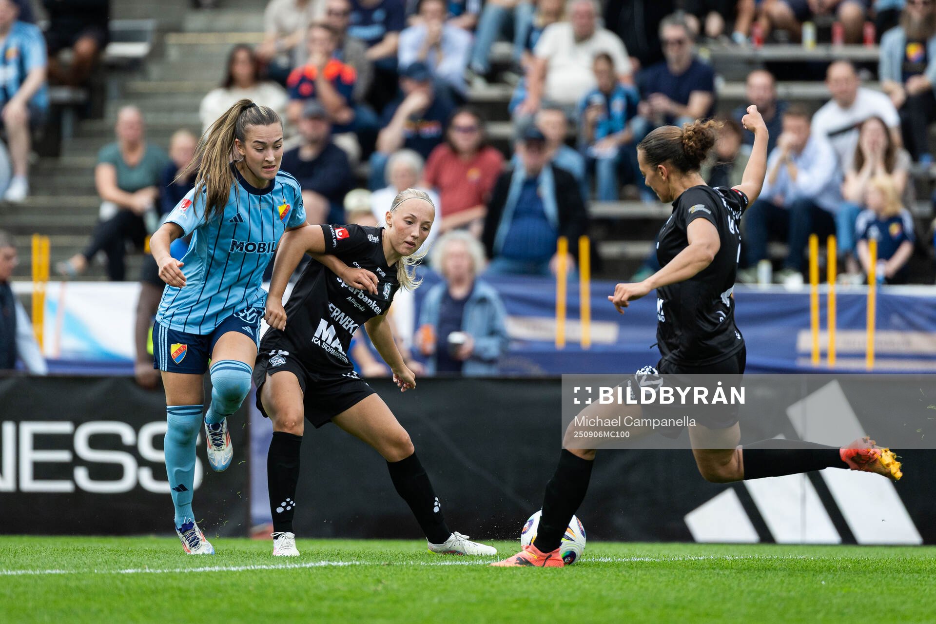 Djurgårdens Lucia Duras och Alingsås Saga Fredgren