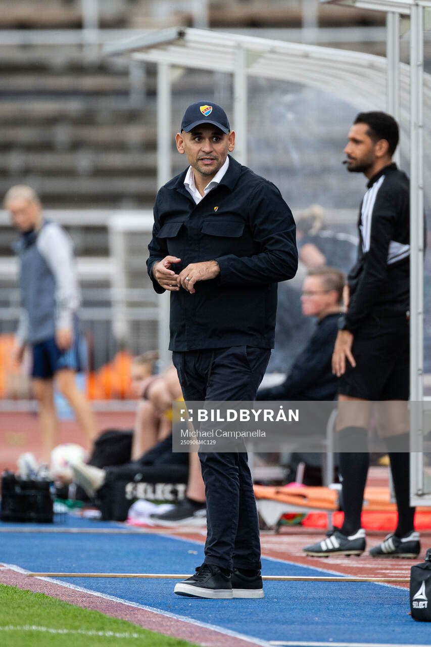 Djurgårdens tränare Marcelo Fernandez