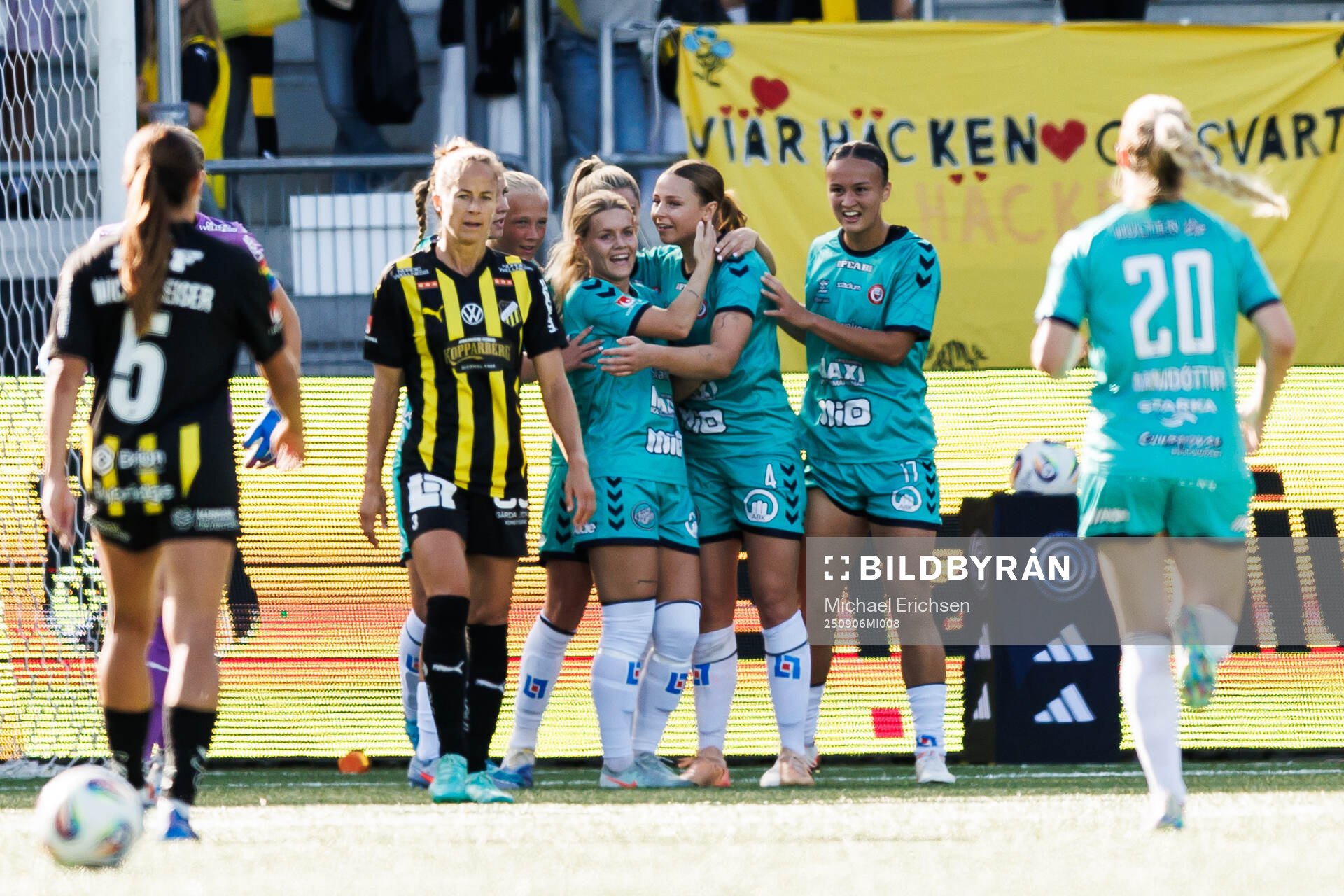 Kristianstads Alice Egnér jublar