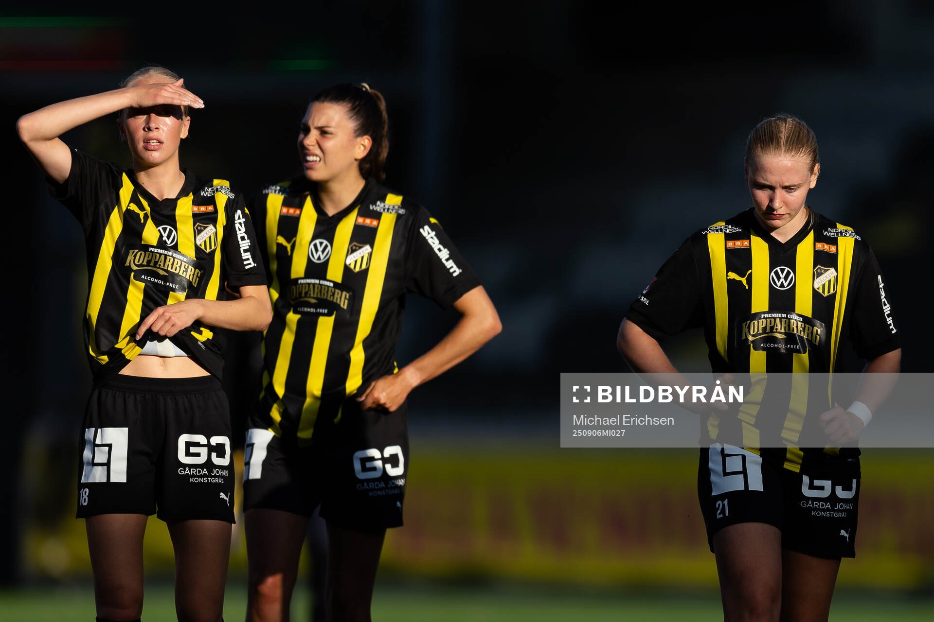 Häckens Lisa Löwing, Helena Sampaio och Johanna