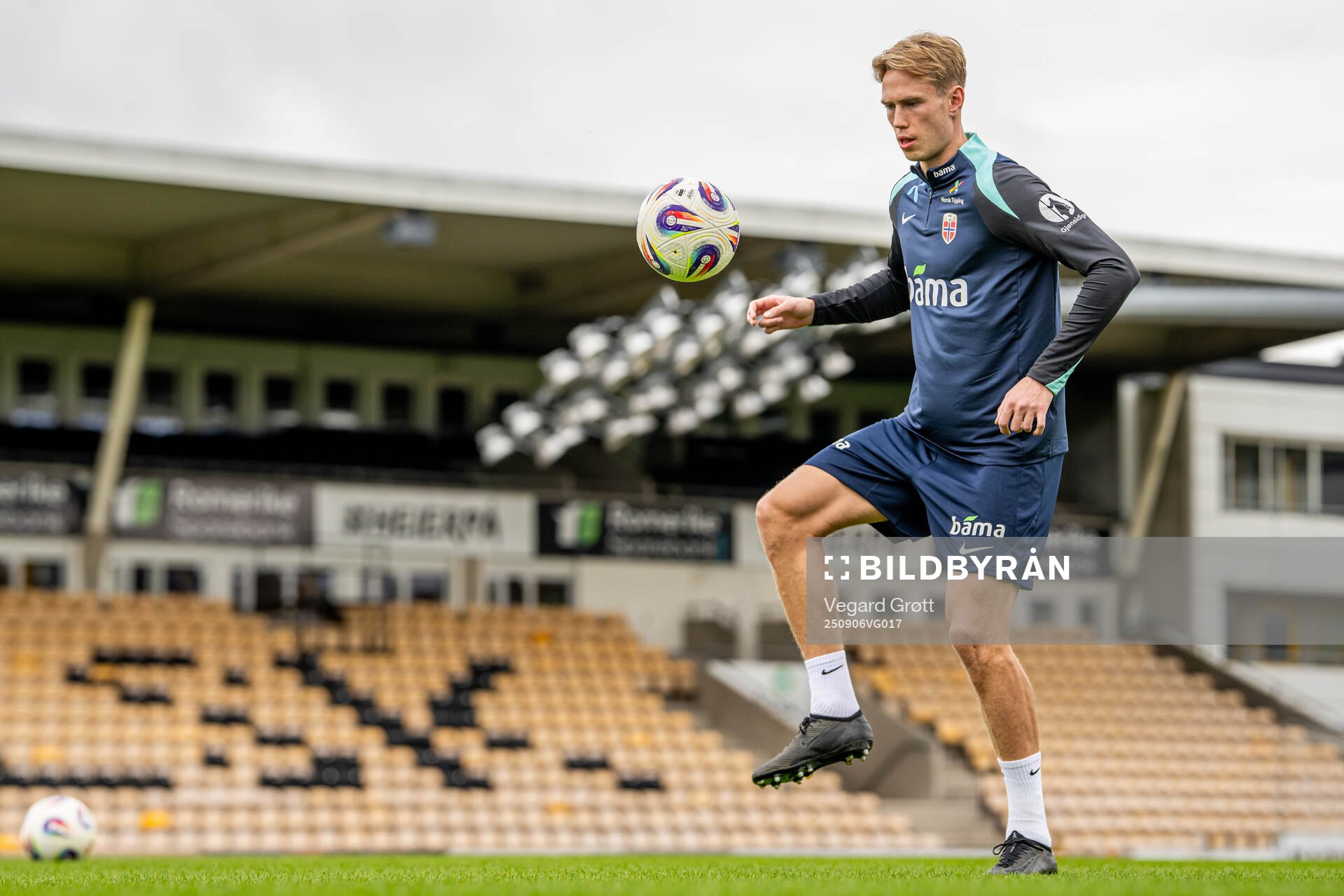Torbjørn Lysaker Heggem of the Norwegian national football