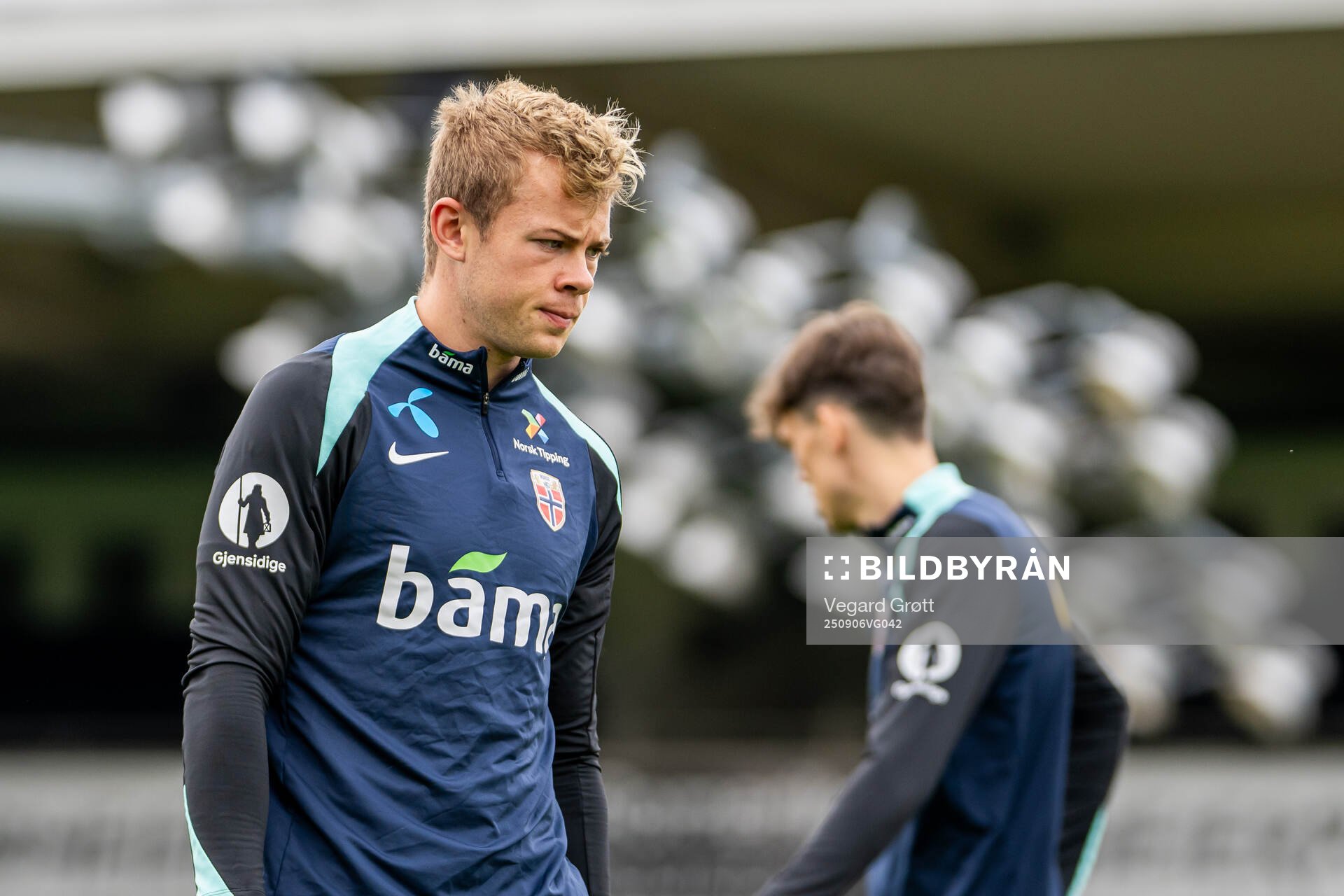 Aune Heggebø of the Norwegian national football team