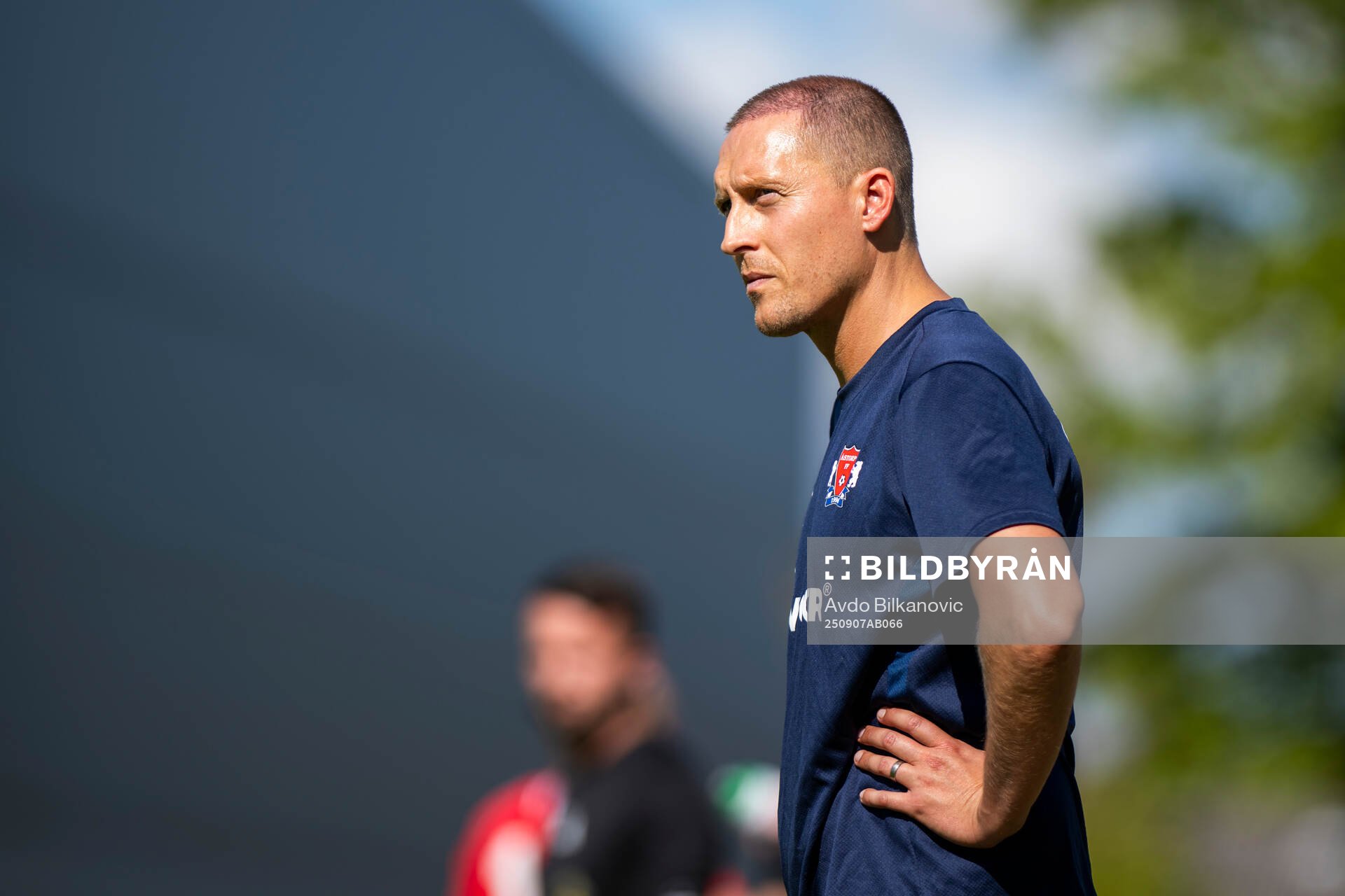 Åstorps FFs tränare Bobby Alm Nilsson