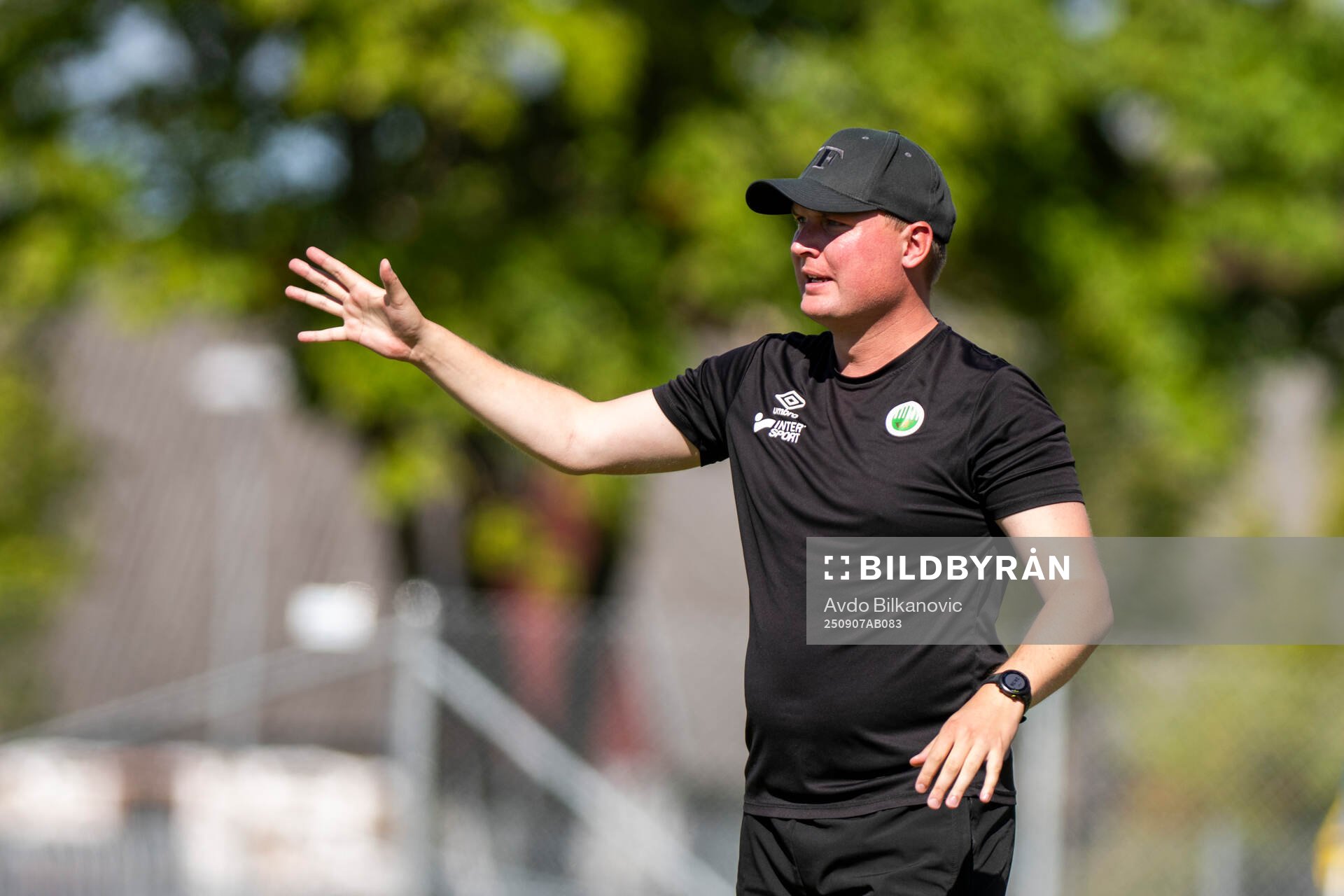 Västra Frölunda IFs tränare Henrik Carlsson