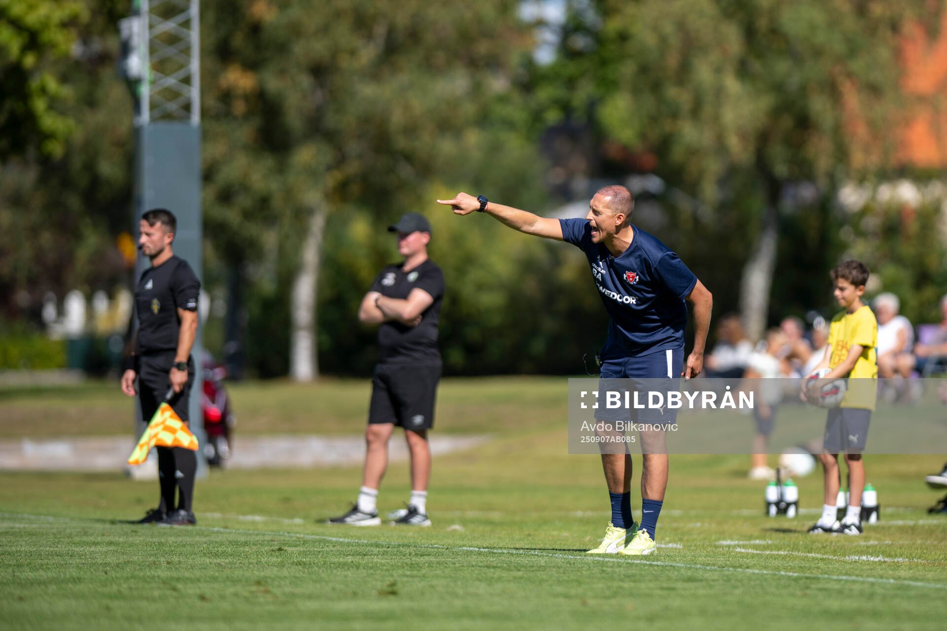 Åstorps FFs tränare Bobby Alm Nilsson
